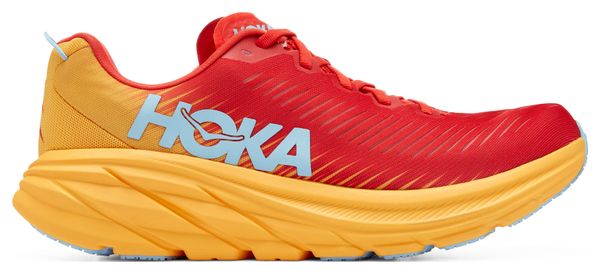 Chaussures Running Hoka Rincon 3 Rouge Orange