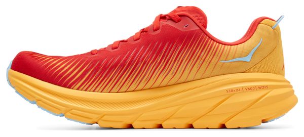 Hoka Rincon 3 Running Shoes Red Orange