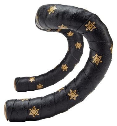 Ruban de Cintre Supacaz Super Sticky Kush Galaxy Noir/Or avec Bouchons