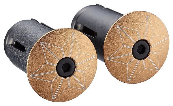 Ruban de Cintre Supacaz Super Sticky Kush Galaxy Noir/Or avec Bouchons