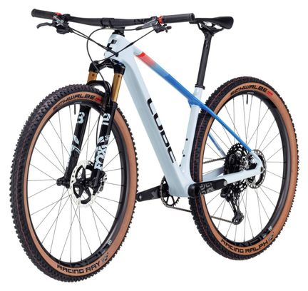 Cube Elite C:68X SLX Hardtail MTB Shimano XTR 12S 29'' Teamline Grijs Blauw 2023