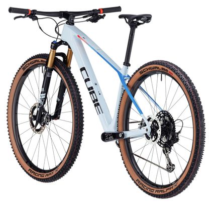 Cube Elite C:68X SLX Hardtail MTB Shimano XTR 12S 29'' Teamline Grey Blue