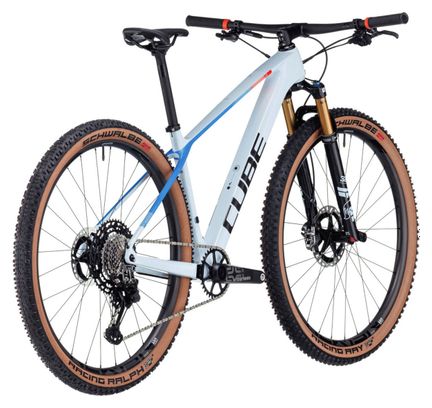 Cube Elite C:68X SLX Hardtail MTB Shimano XTR 12S 29'' Teamline Grey Blue
