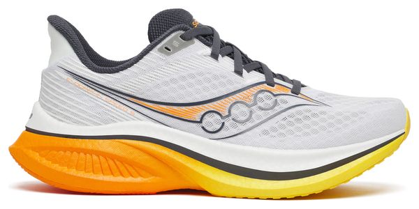 Saucony Endorphin Speed 5 Running Shoes, White/Orange, Men's
