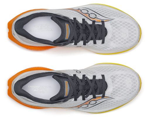 Saucony Endorphin Speed 5 Running Shoes, White/Orange, Men's
