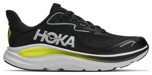 Scarpe da corsa Hoka Clifton 10 Nero/Giallo per bambini