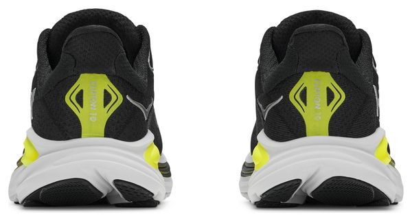 Scarpe da corsa Hoka Clifton 10 Nero/Giallo per bambini