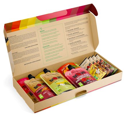 Coffret Expérience Baouw (4 barres Extra + 4 purées + 2 gels + 2 barres)