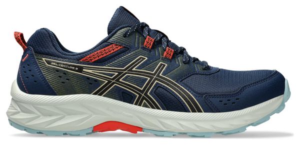 Asics Gel-Venture 9 Trailrunning-Schuh Blau/Rot Herren