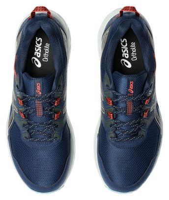 Asics Gel-Venture 9 Trailrunning-Schuh Blau/Rot Herren