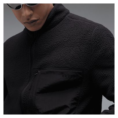 Giacca Oakley Snowdrift Mountain Fire Sherpa nera da uomo
