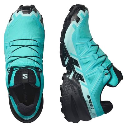 Salomon Speedcross 6 GTX Damesschoenen Blauw/Zwart