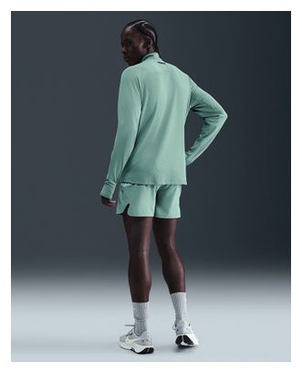 Camiseta 1/2 Cremallera Nike Trail Green, Hombre
