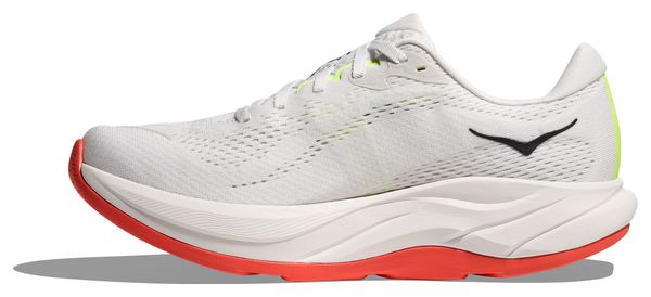 Hoka Rincon 4 Women's Running Shoes in White/Red