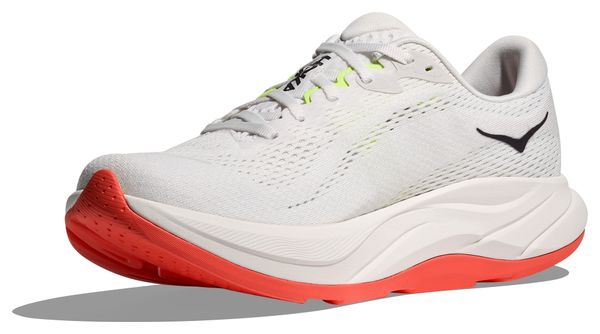 Hoka Rincon 4 Women's Running Shoes in White/Red