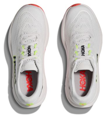 Hoka Rincon 4 Women's Running Shoes in White/Red