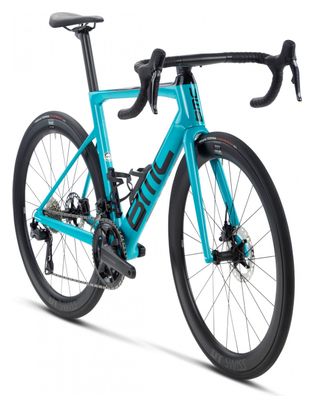 Vélo de Route BMC Teammachine SLR01 Three Shimano Ultegra Di2 12V 700 mm Bleu Turquoise 2023