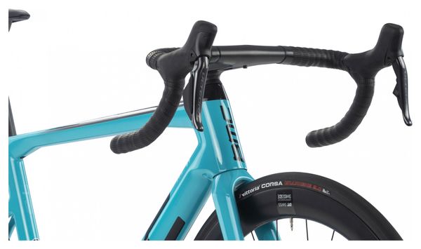 Vélo de Route BMC Teammachine SLR01 Three Shimano Ultegra Di2 12V 700 mm Bleu Turquoise 2023