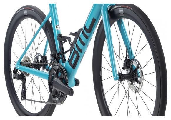 Vélo de Route BMC Teammachine SLR01 Three Shimano Ultegra Di2 12V 700 mm Bleu Turquoise 2023