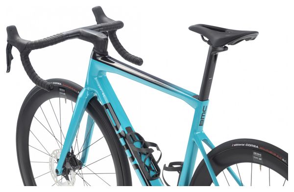 Vélo de Route BMC Teammachine SLR01 Three Shimano Ultegra Di2 12V 700 mm Bleu Turquoise 2023