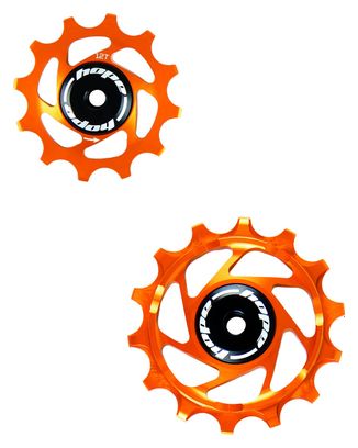 Hope 14/12 Tanden Sram Eagle AXS 12V Oranje Vulplaatjes