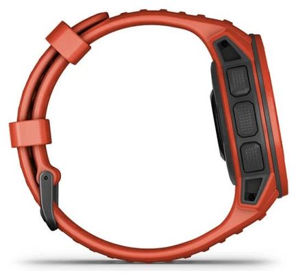 Orologio GPS Garmin Instinct Solar rosso fiamma