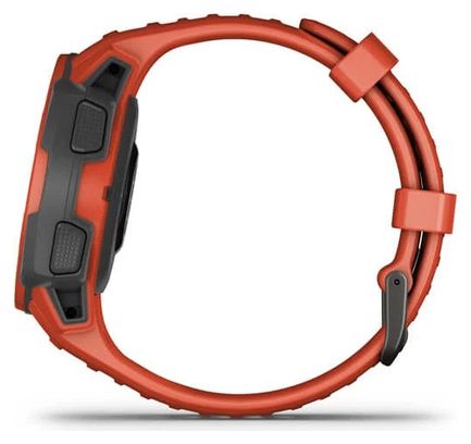 Orologio GPS Garmin Instinct Solar rosso fiamma