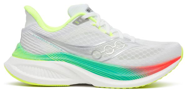 Saucony Endorphin Speed 5 hardloopschoenen, wit/meerkleurig, dames
