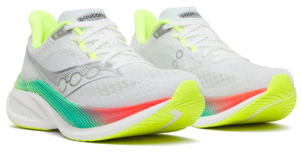 Saucony Endorphin Speed 5 hardloopschoenen, wit/meerkleurig, dames