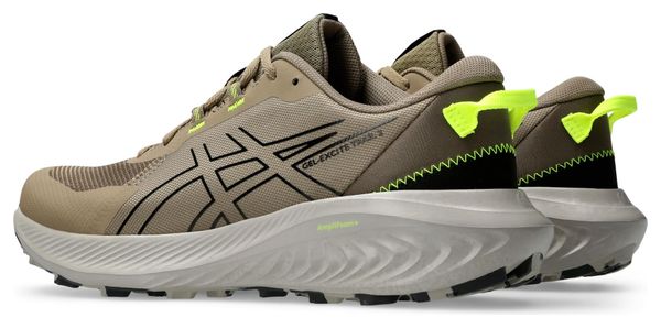 Asics Gel-Excite Trail 2 Trail Running Shoes, Brown/Yellow, Men's