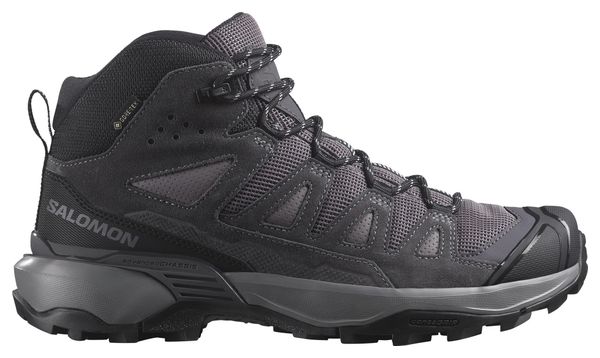 Salomon X Ultra 360 Mid Gore-Tex Damesschoenen Grijs/Zwart