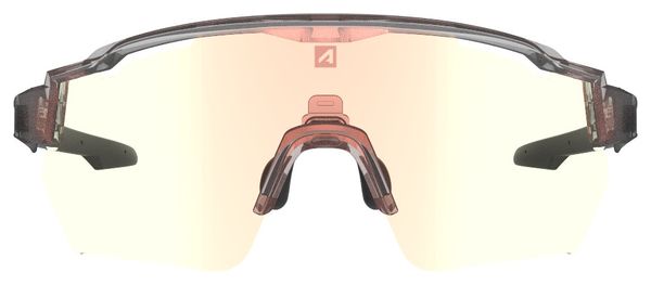 AZR Kromic Race RX Cristal Gafas Negro Transparente/Kromic Iridescent Red Pantalla Multicapa