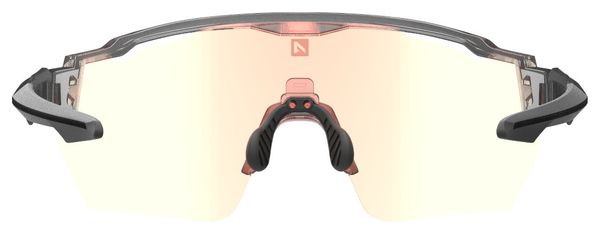 AZR Kromic Race RX Cristal Gafas Negro Transparente/Kromic Iridescent Red Pantalla Multicapa