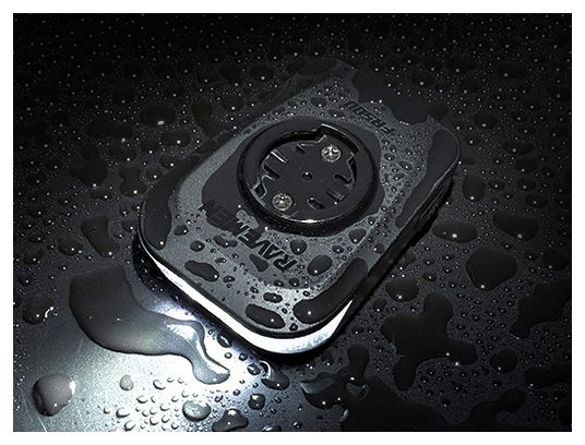Ravemen FR500 Black front light with integrated Garmin / Wahoo GPS holder