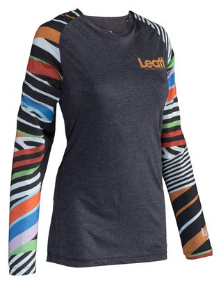Maglia a maniche lunghe Leatt AllMtn 3.0 Donna Multi/Nero
