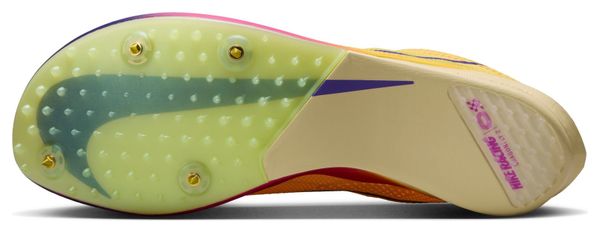 Chaussures d'Athlétisme Nike Dragonfly 2 Jaune/Violet Homme