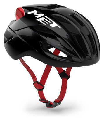 Casque Route MET Rivale Mips Noir/Rouge