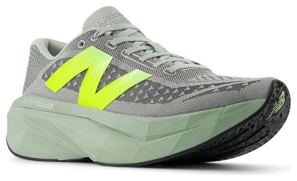 Zapatillas de running New Balance FuelCell SuperComp Trainer v3 Gris/Verde Hombre