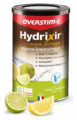 Overstims Hydrixir Long Distance Energy Drink Lemon - Limette 600g