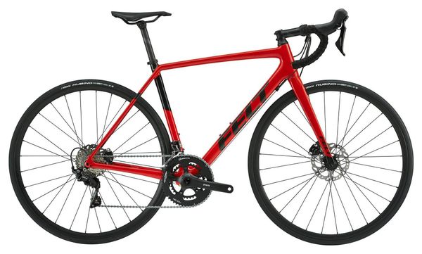 Bicicleta de Carretera Felt FR Advanced Shimano 105 11V Plasma Roja 2020