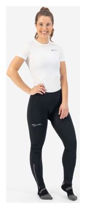 Lange Velohose Ohne Bretelless Mit Fell Rogelli Core - Damen - Schwarz