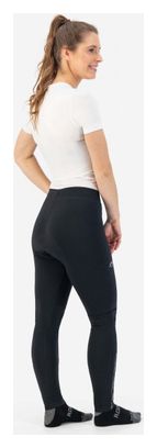 Lange Velohose Ohne Bretelless Mit Fell Rogelli Core - Damen - Schwarz