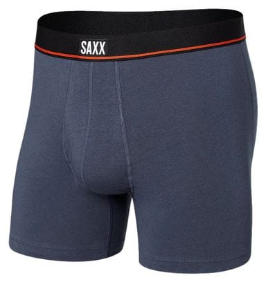 Saxx Non-Stop Stretch Katoen Boxer Blauw