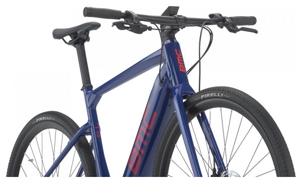 BMC Alpenchallenge AMP AL One Electric Fitness Bike Shimano Deore 11S 625 Wh 700 mm Ultramarine Blue 2023