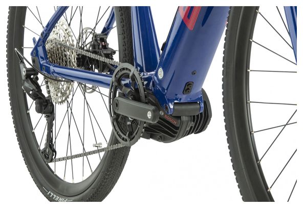 Vélo Fitness Électrique BMC Alpenchallenge AMP AL One Shimano Deore 11V 625 Wh 700 mm Bleu Ultramarine 2023