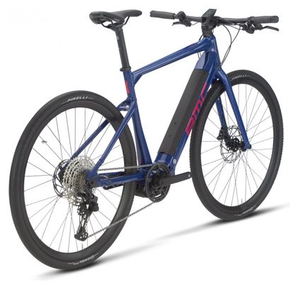 BMC Alpenchallenge AMP AL One Bicicletta elettrica da fitness Shimano Deore 11S 625 Wh 700 mm Ultramarine Blue 2023