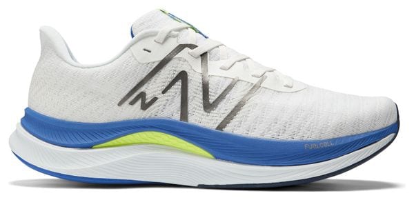 Hardloopschoenen New Balance Fuelcell Propel v4 Wit Blauw
