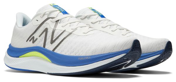 Hardloopschoenen New Balance Fuelcell Propel v4 Wit Blauw