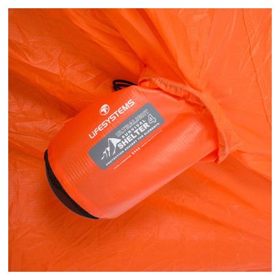 Lifesystems Ultralight Orange 4-Person Survival Shelter