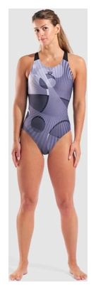 Arena Depth Black Women's One-Piece Swimsuit 
